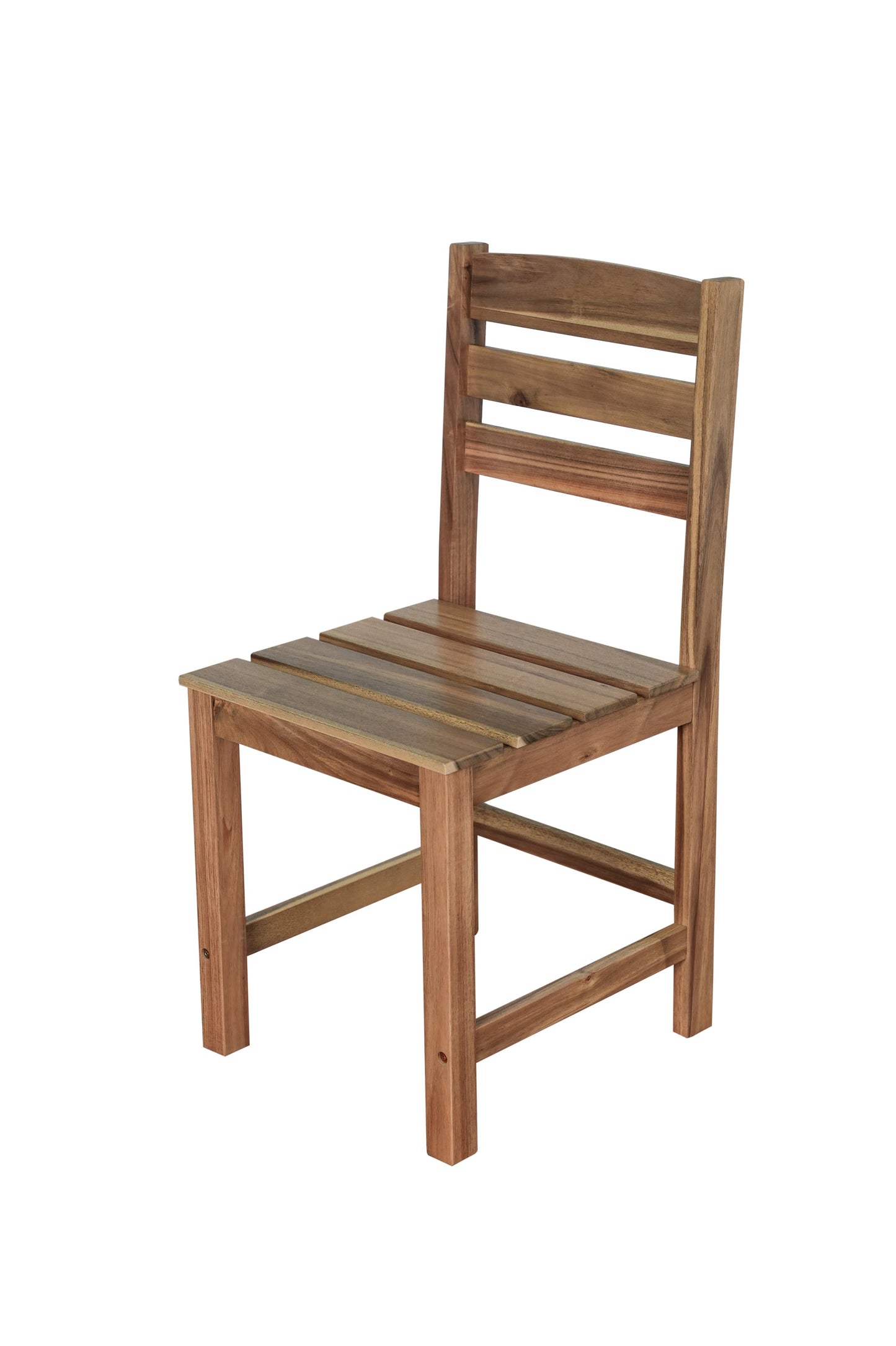 High-quality Acacia Wood Outdoor Table and Chair Set, Suitable for