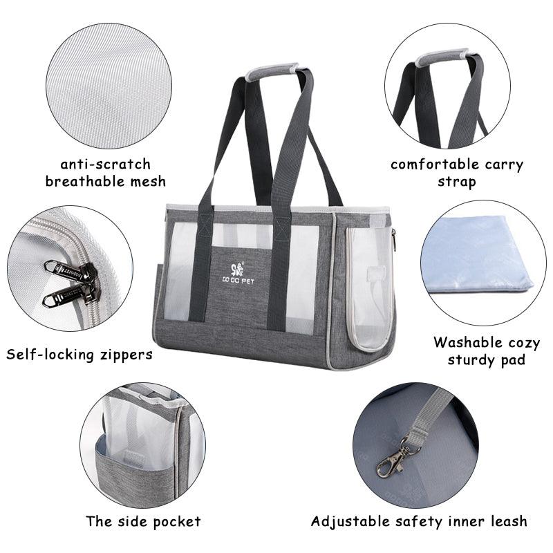 Portable Pet Adventure Backpack: Stylish And Spacious Dog And Cat