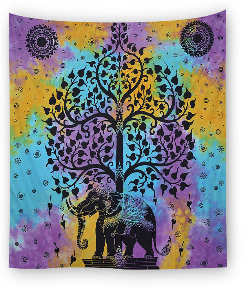 Printed Tapestry Beach Towel