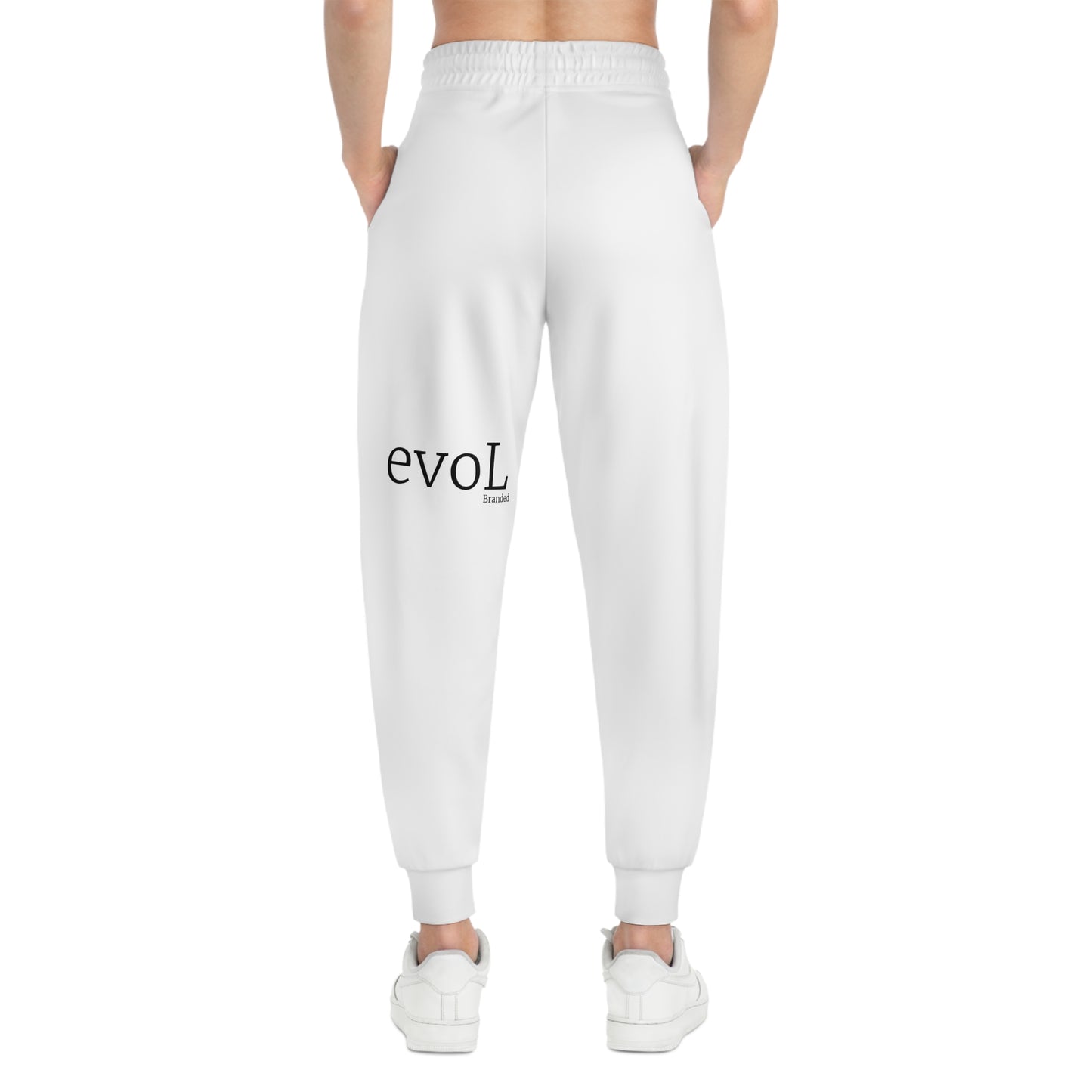 Stylish Athletic Joggers with 'evoL' Design - Comfortable Activewear for Fitness Lovers