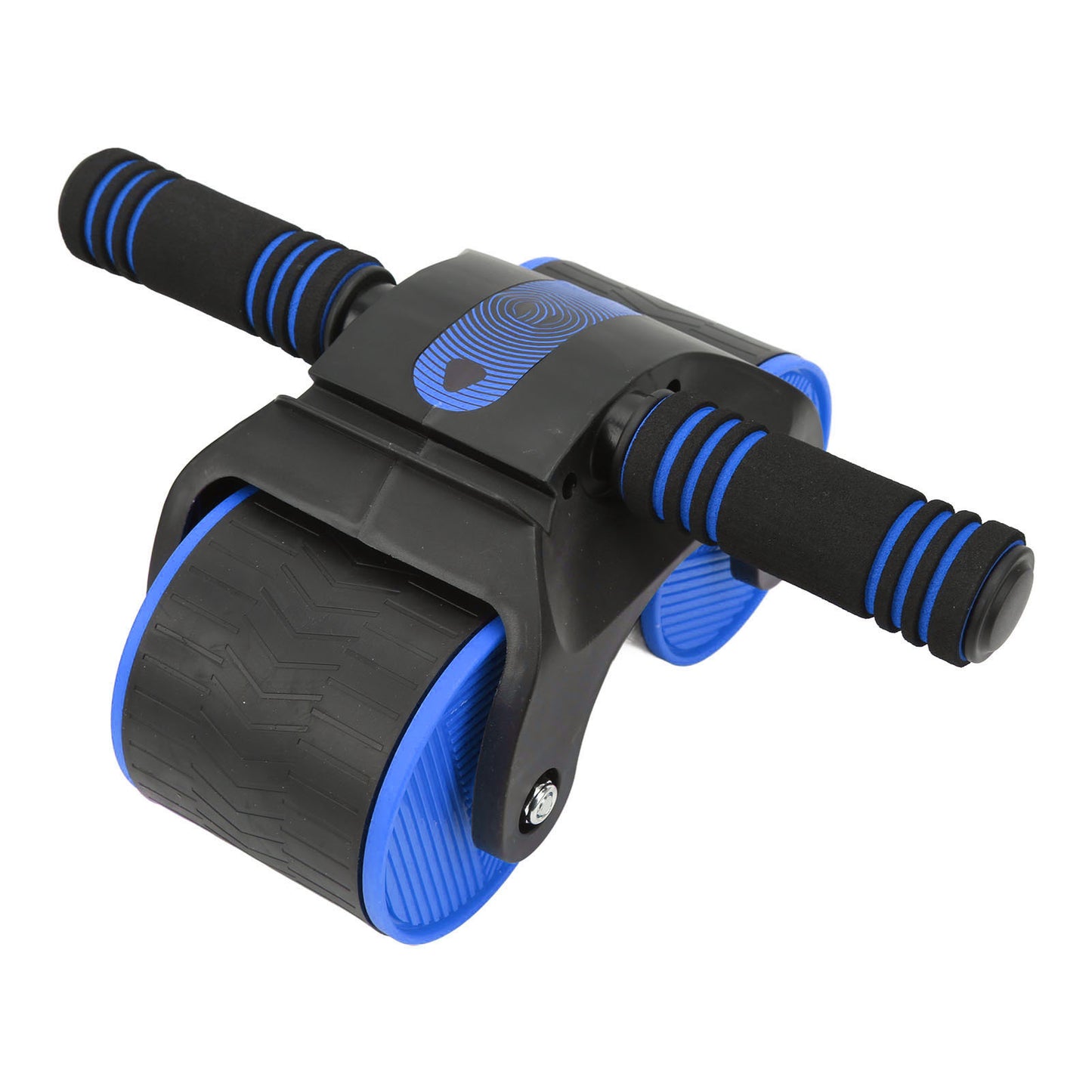 Aabdominal Wheel with Triangular Bracing Sport Fitness Wheel for Home Gym Fitness Equipment Blue