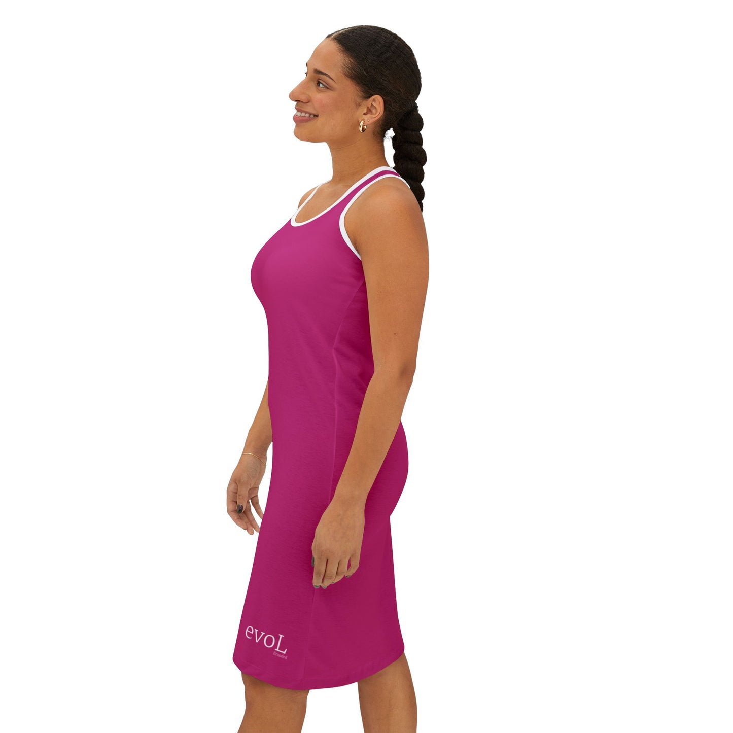 Women's Racerback Dress - Comfortable Fashion for Active Days