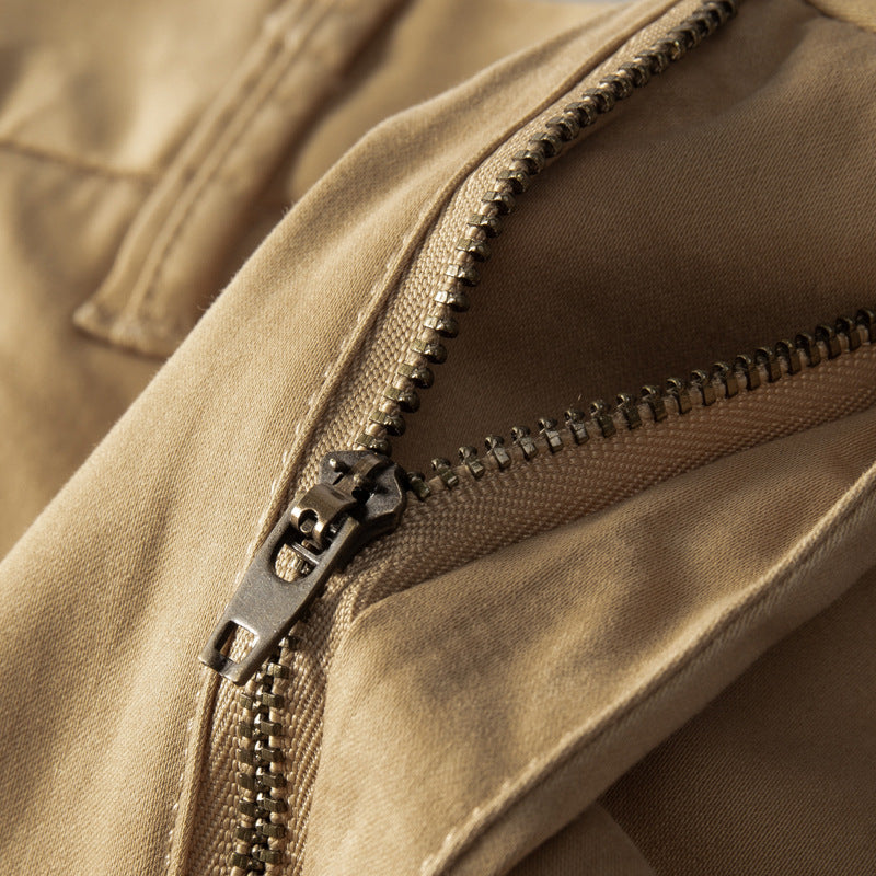 Men's Cotton Slim Fit Stretch Skinny Trousers