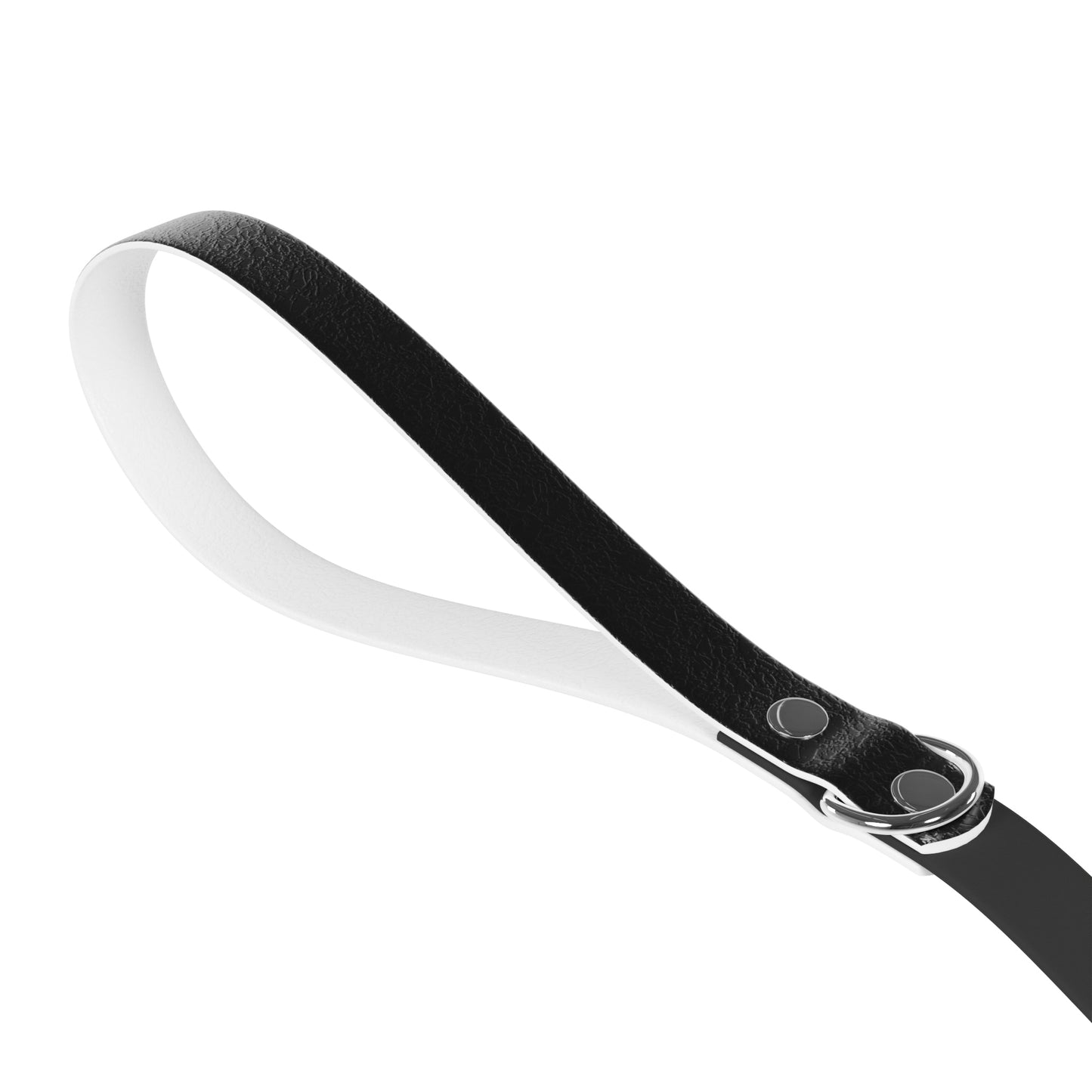 Stylish Pet Leash - Durable Black and White Design for Elegant Walks