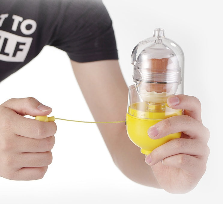Mini egg shaker