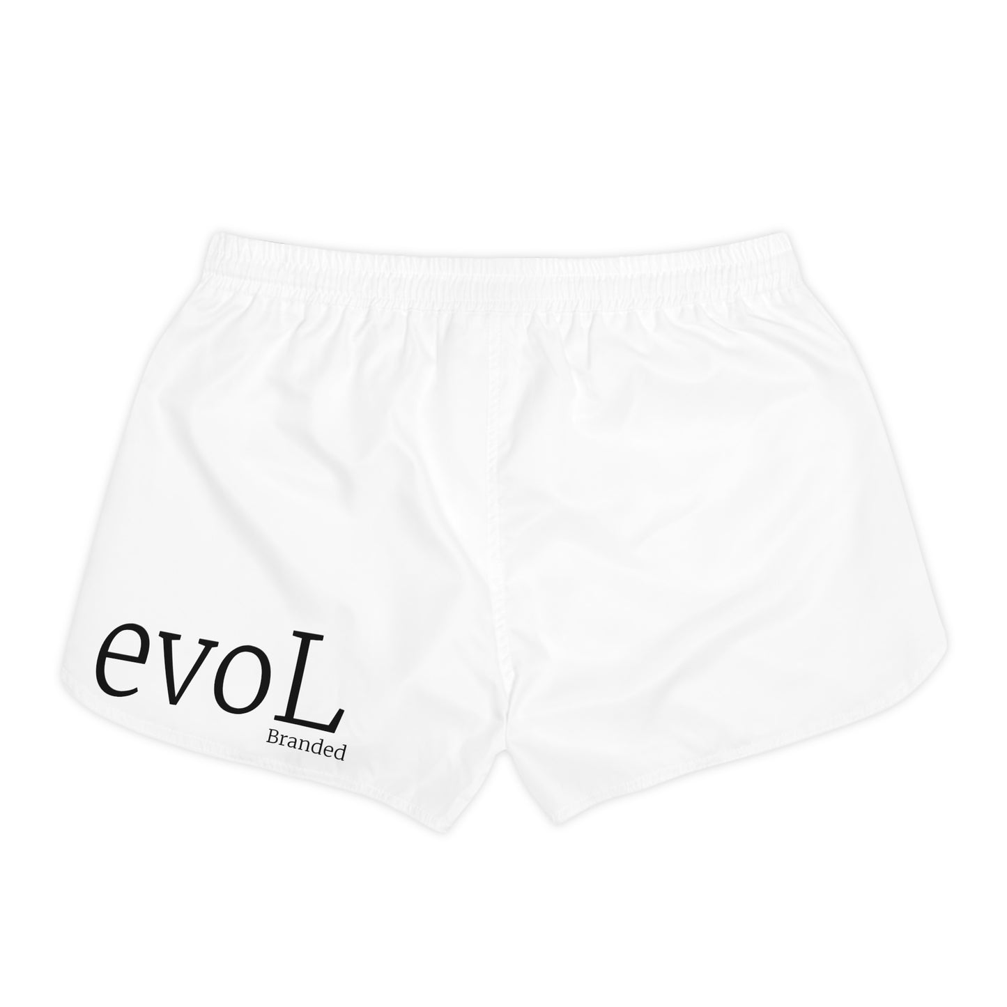 Trendy Women's Casual Shorts with 'evol' Design