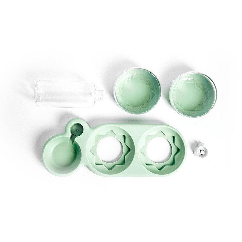 The Ultimate Pet Oasis - Elevated Double Bowl Stand With Automatic