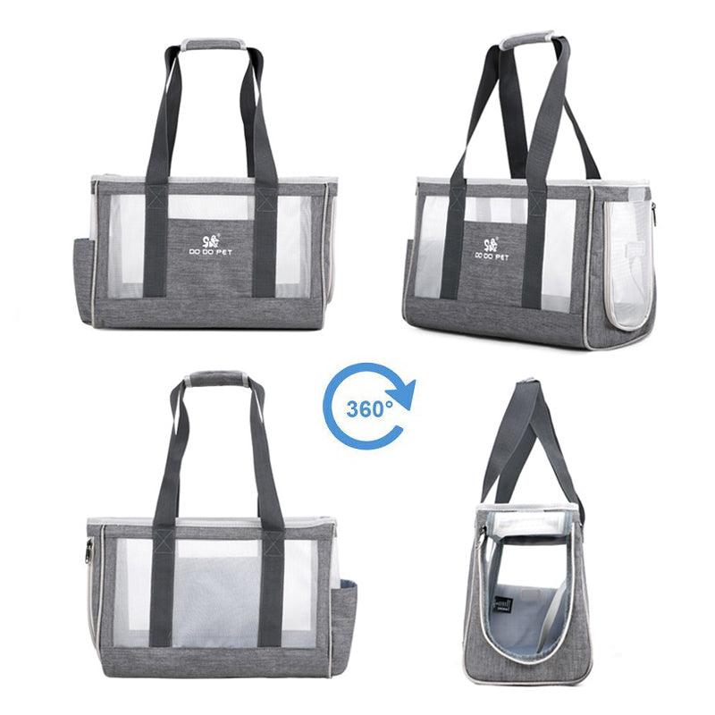 Portable Pet Adventure Backpack: Stylish And Spacious Dog And Cat