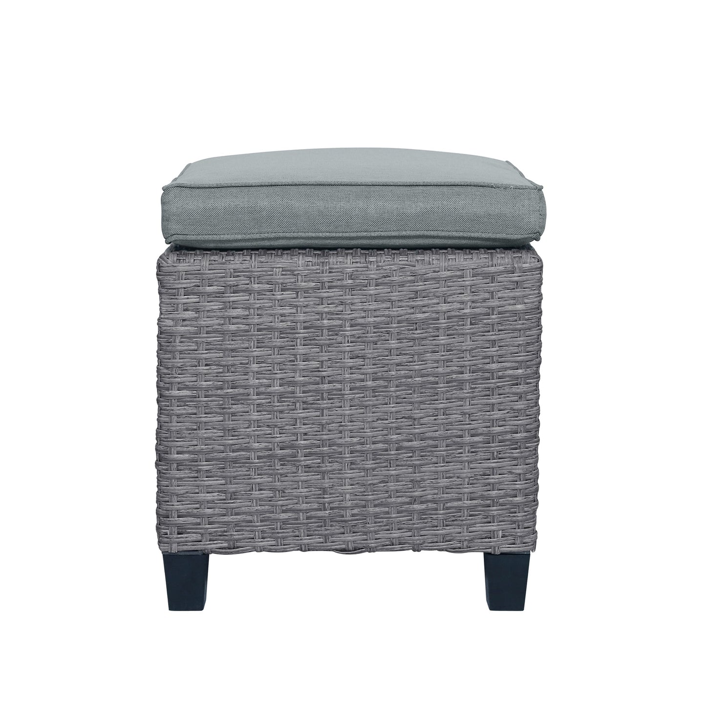 6-Piece Outdoor Rattan Wicker Set Patio Garden Backyard Sofa, Chair,