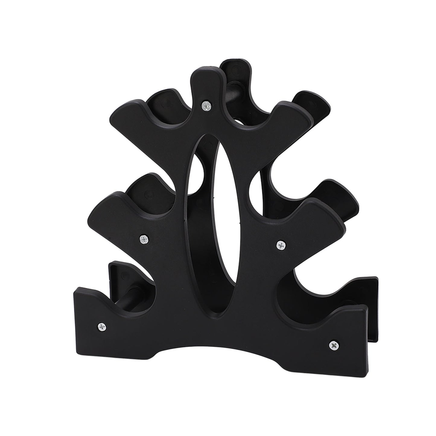 Dumbbell Rack Weight Stand Holder PP 3 Tier 20kg Bearing Easy Assembly for Home Gym