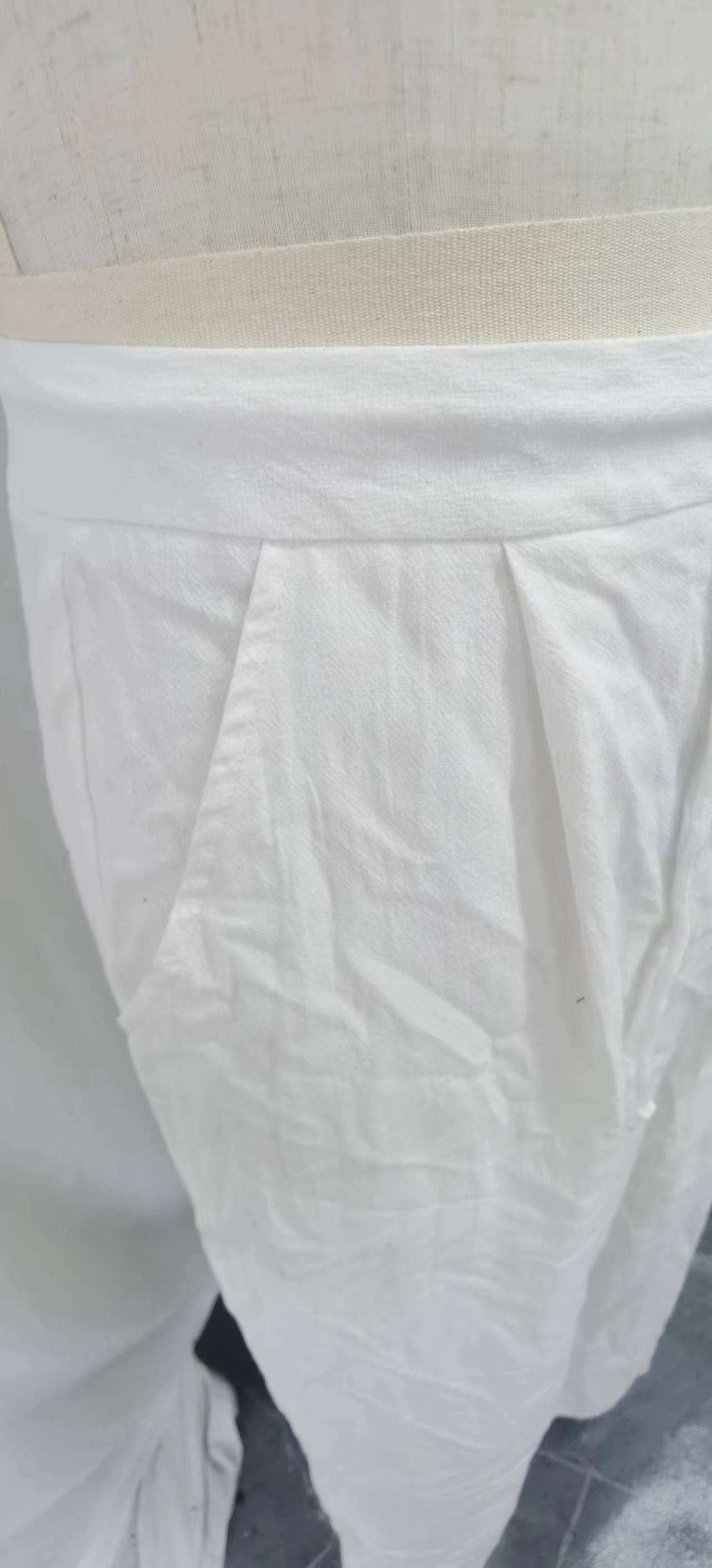 Fashion Men's Cotton And Linen Casual Trousers