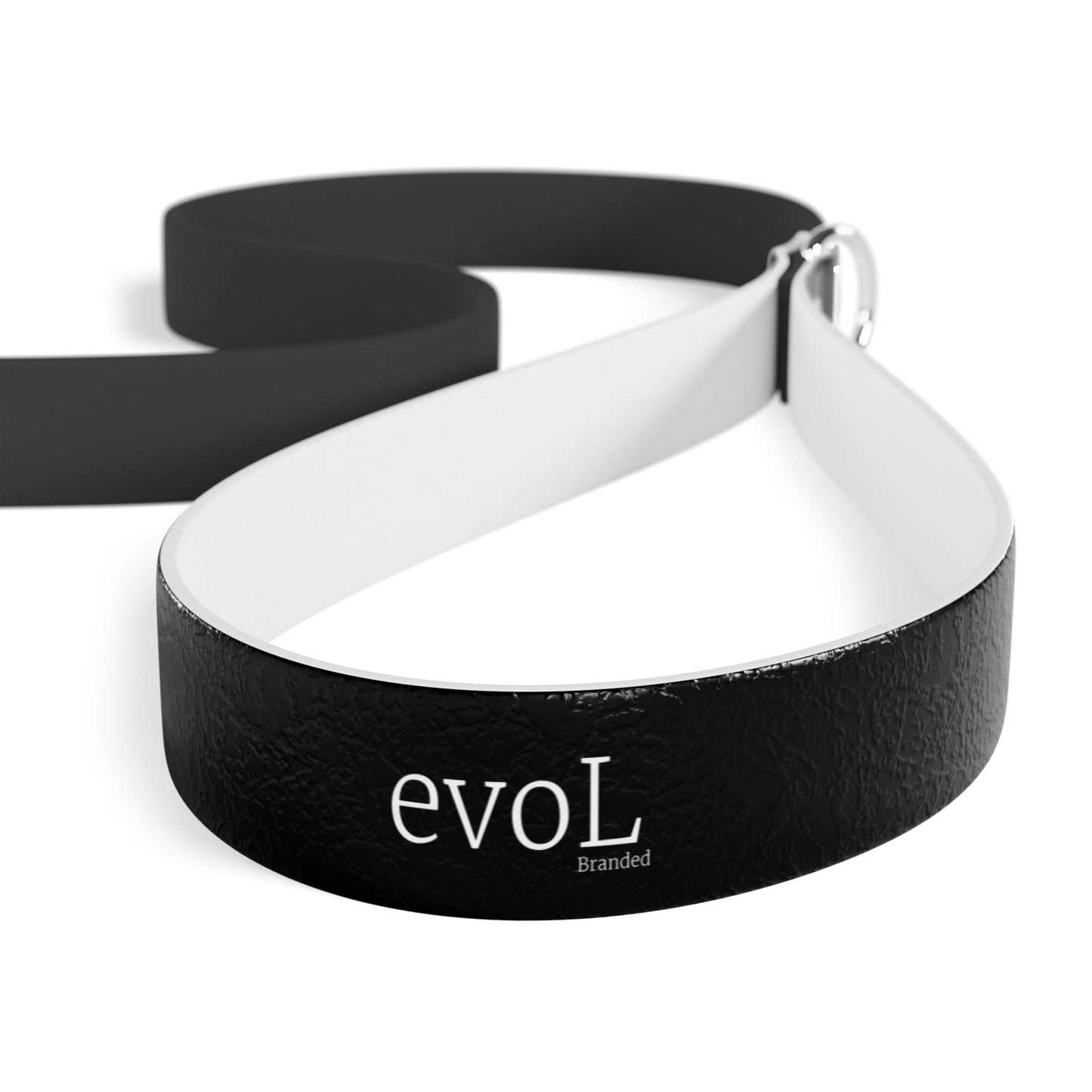 Stylish Pet Leash - Durable Black and White Design for Elegant Walks