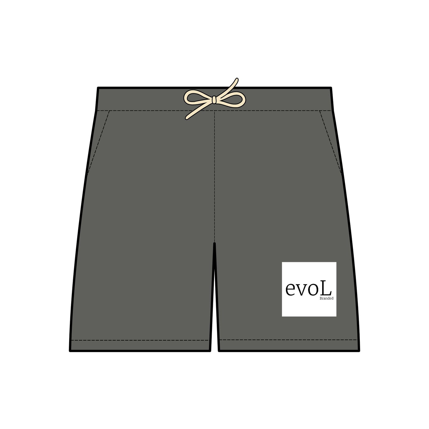 Unisex Garment-Dyed Lightweight Fleece Sweat Shorts