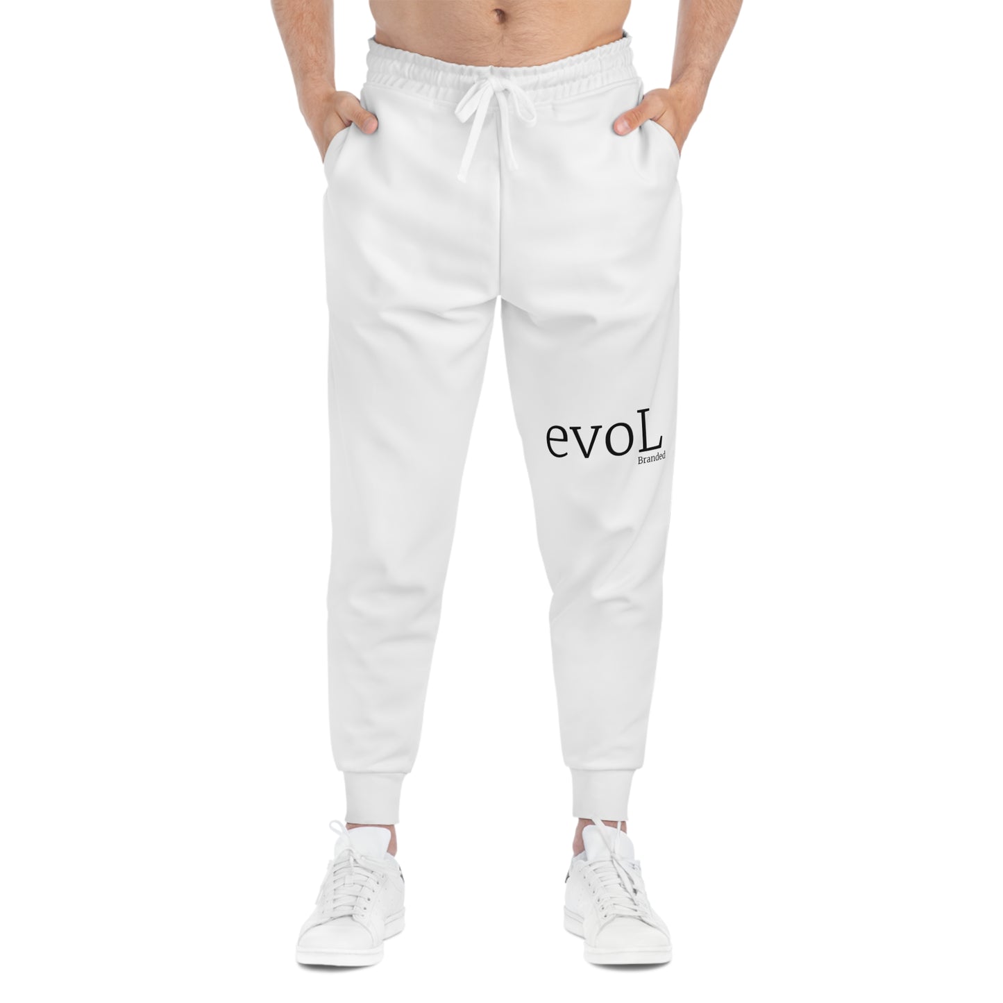 Stylish Athletic Joggers with 'evoL' Design - Comfortable Activewear for Fitness Lovers