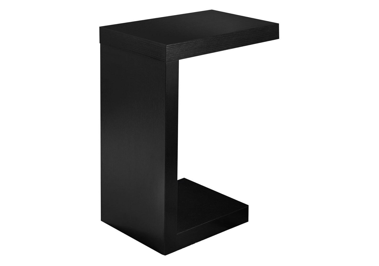 11.5" x 18" x 24" White Hollow Core Particle Board Accent Table