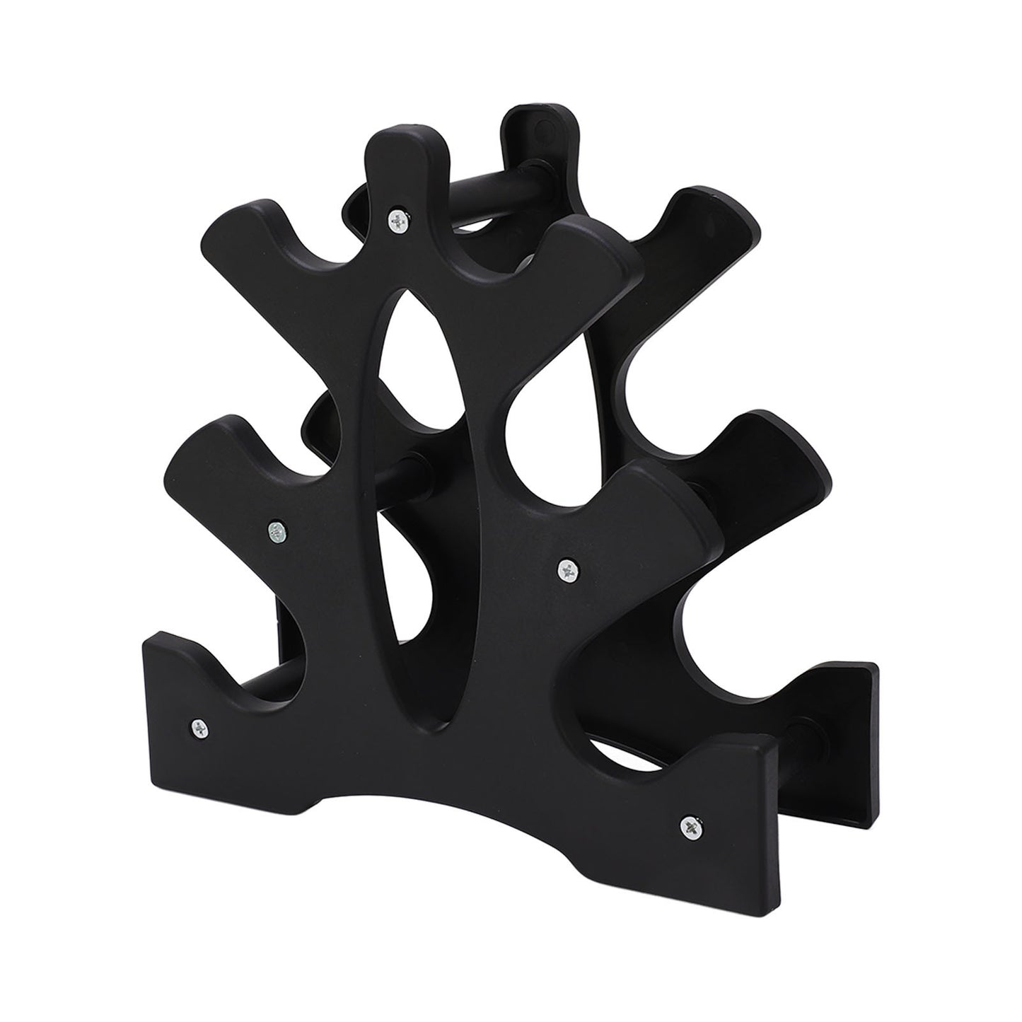 Dumbbell Rack Weight Stand Holder PP 3 Tier 20kg Bearing Easy Assembly for Home Gym