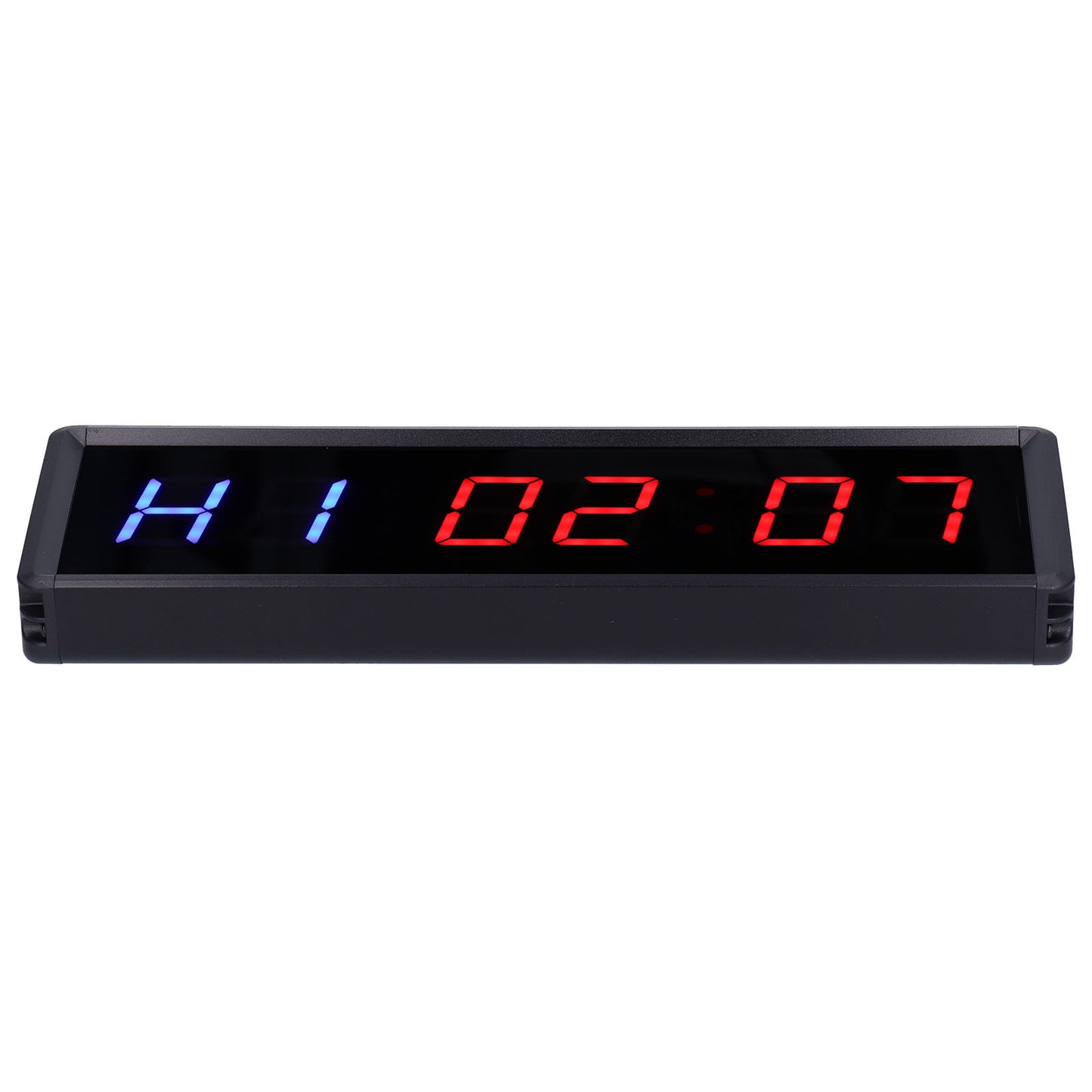 Interval Timer 1.5in LED Digital Display Count Down/Up Clock with Remote for Home Gym Office