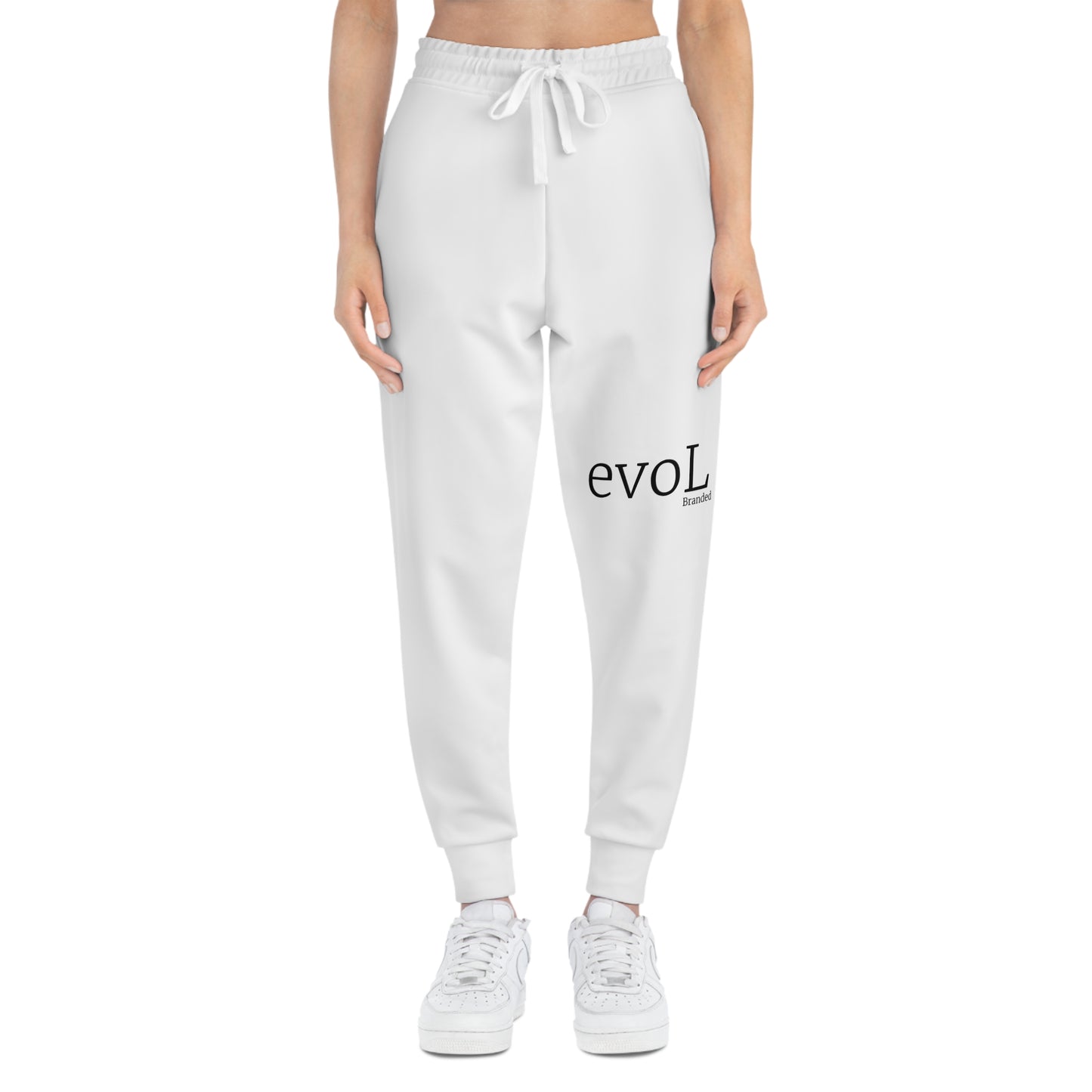 Stylish Athletic Joggers with 'evoL' Design - Comfortable Activewear for Fitness Lovers