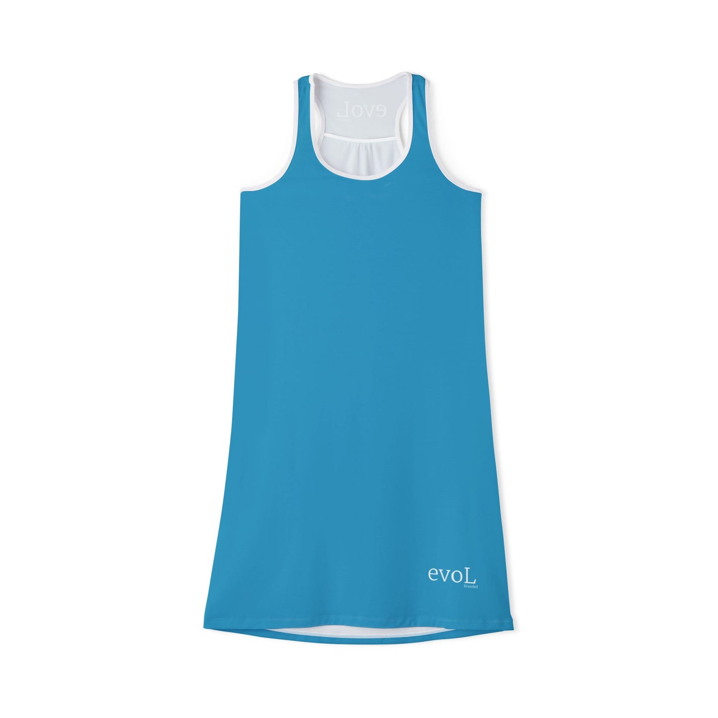 Casual Women's Racerback Dress - Ideal for Summer Outings & Relaxation