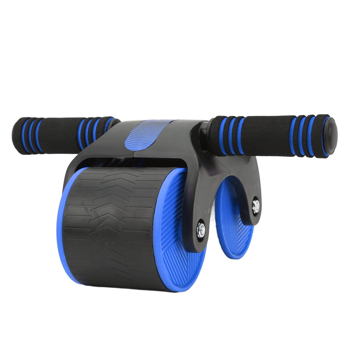 Aabdominal Wheel with Triangular Bracing Sport Fitness Wheel for Home Gym Fitness Equipment Blue