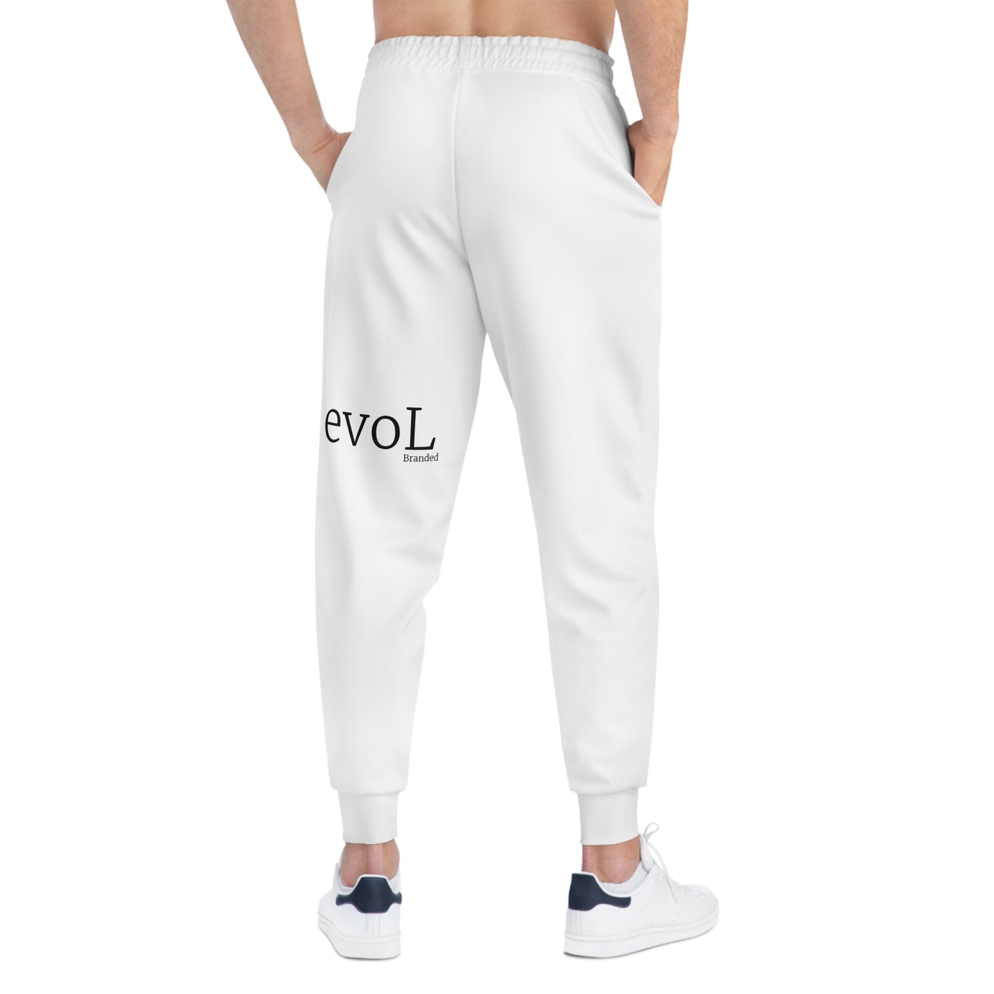 Stylish Athletic Joggers with 'evoL' Design - Comfortable Activewear for Fitness Lovers