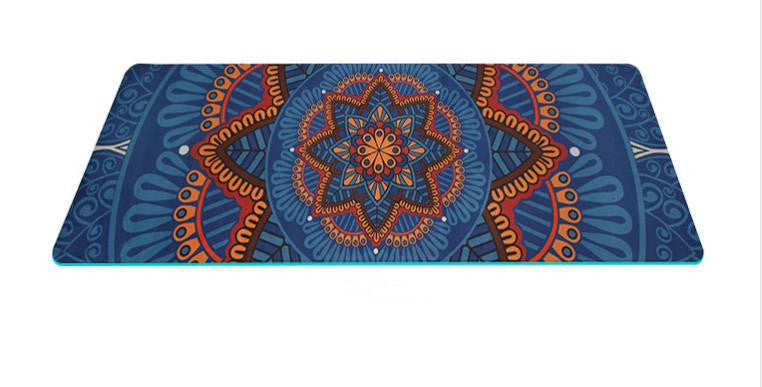 Suede TPE Double Layer Yoga Mat Non-slip Home Gym Slimming