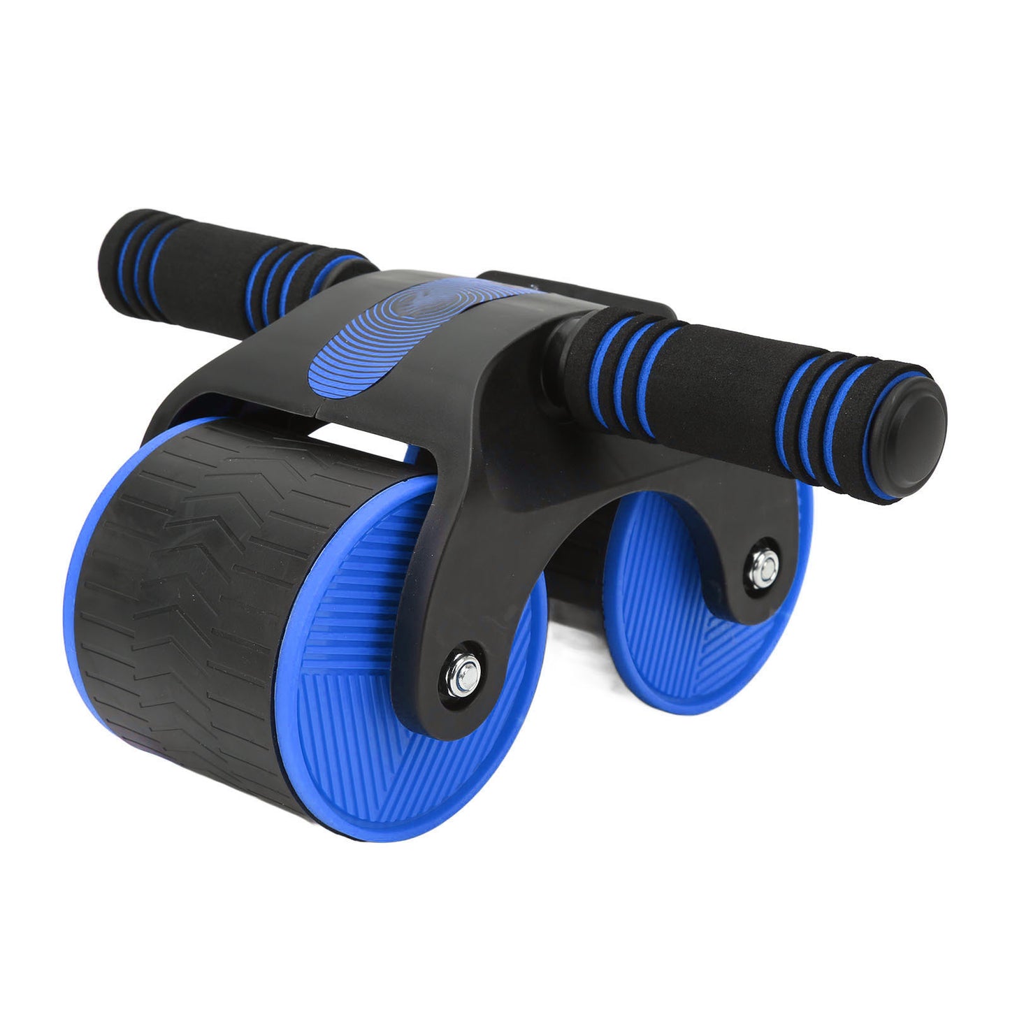 Aabdominal Wheel with Triangular Bracing Sport Fitness Wheel for Home Gym Fitness Equipment Blue