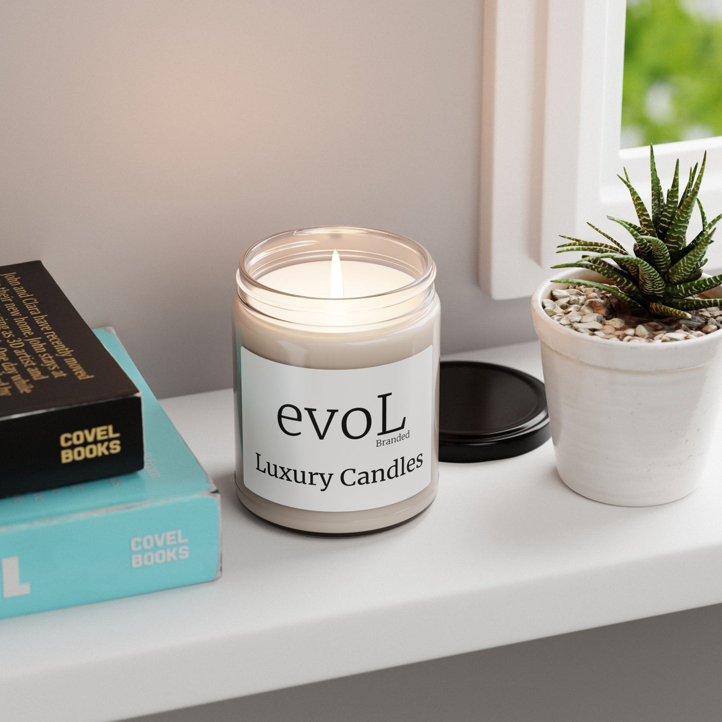 Luxury Scented Soy Candle - 9oz | evoL Branded