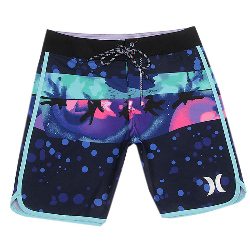 Beach Stretch Quick-drying Fitness Printing Beach Surfing Shorts