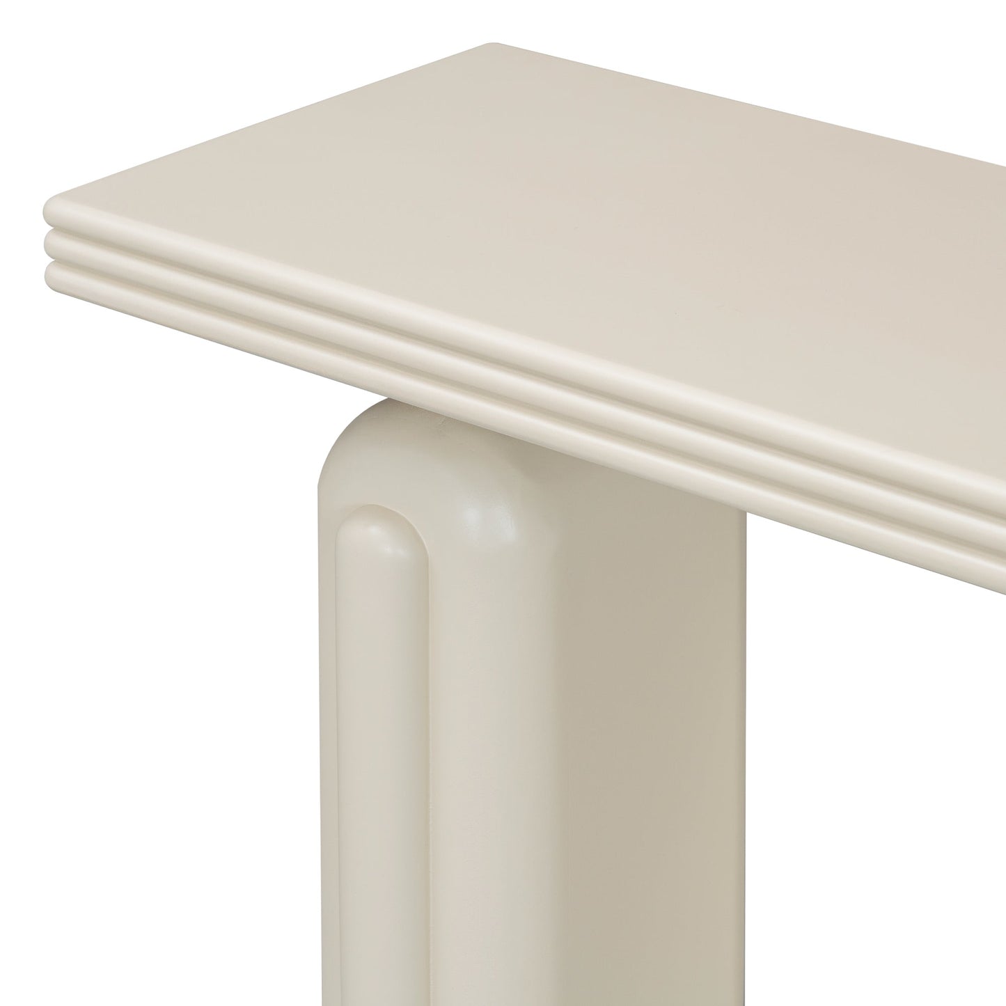 Chic, Elegant and Luxurious Acacia Veneer Console Table,Suitable for