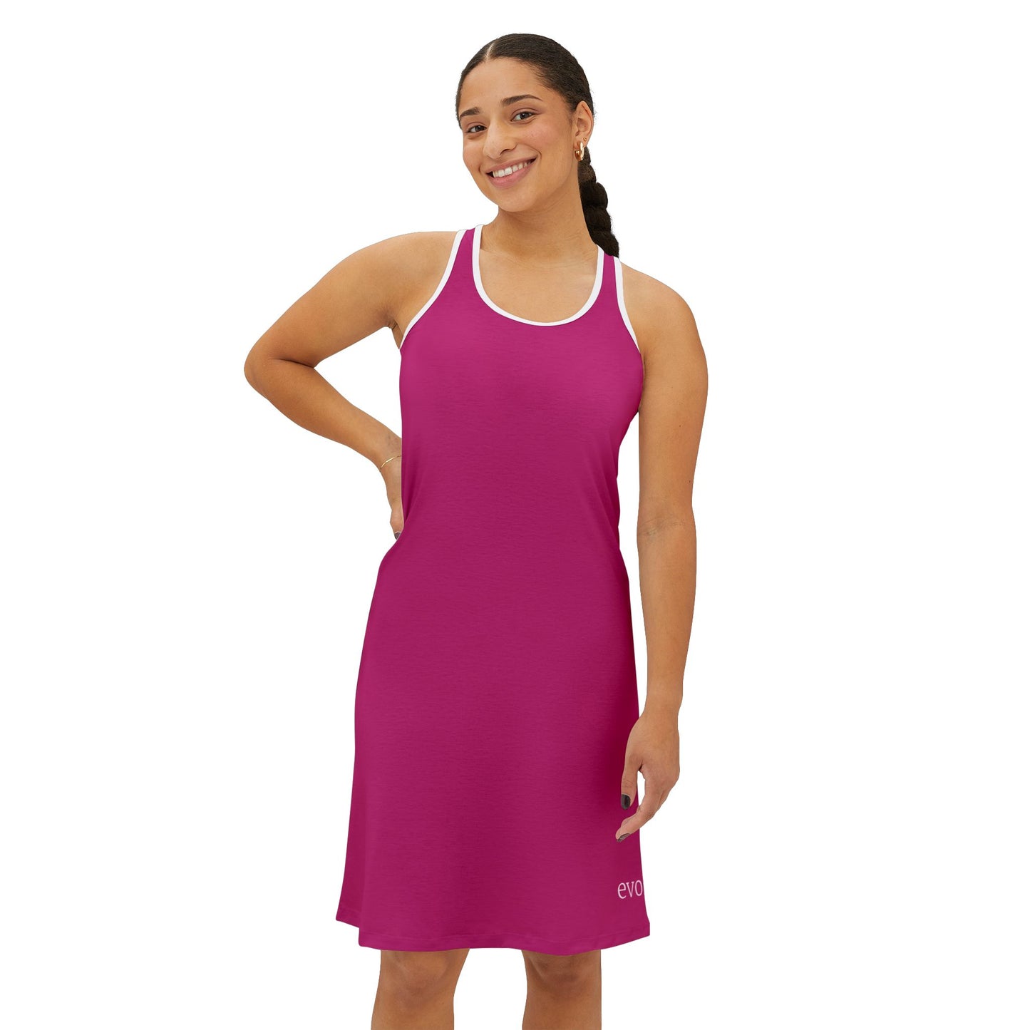 Women's Racerback Dress - Comfortable Fashion for Active Days