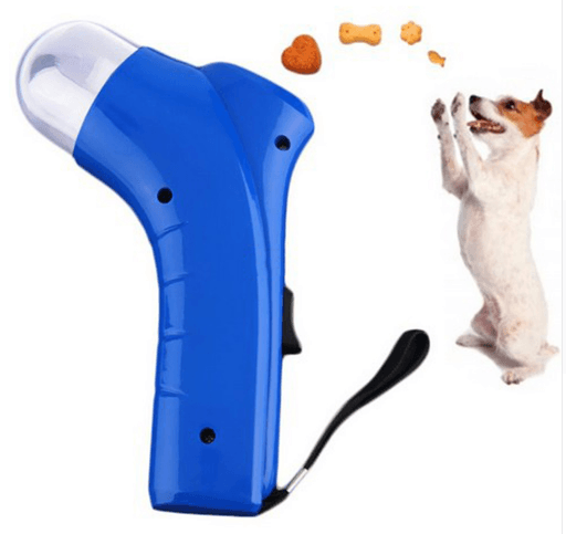 The Pawsome Treat Blaster: Portable Pet Food Catapult Feeder