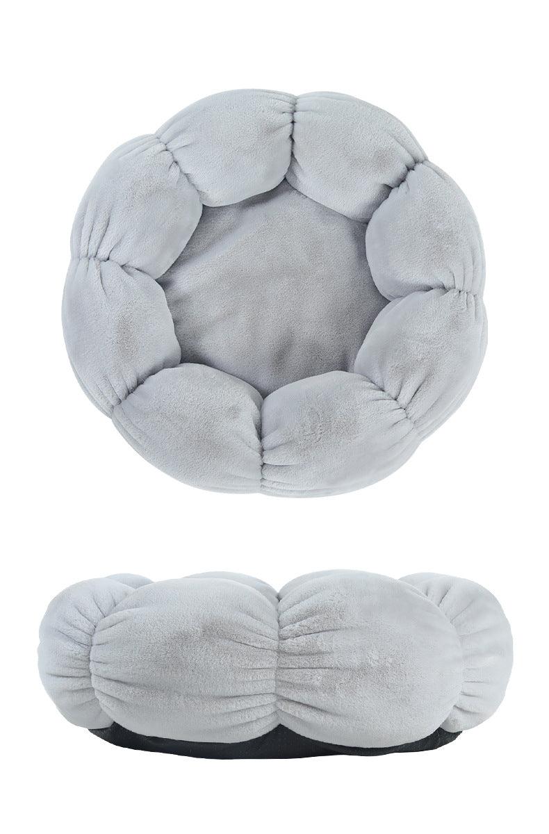 Floral Haven Pet Bed - Luxurious Flower-Shaped Blanket For Dogs And Ca