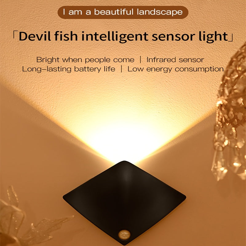 Human Sensing Decor Wall Lamp for Bedroom Porch