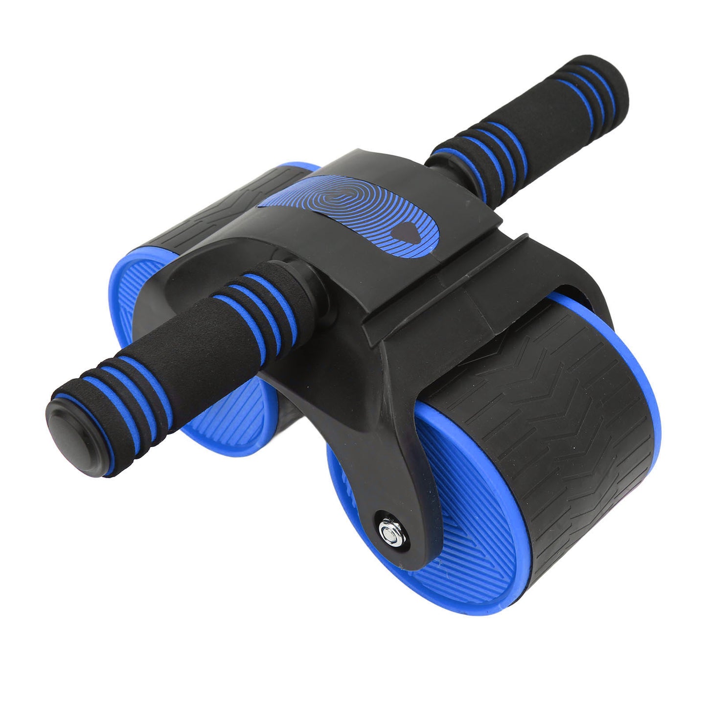 Aabdominal Wheel with Triangular Bracing Sport Fitness Wheel for Home Gym Fitness Equipment Blue
