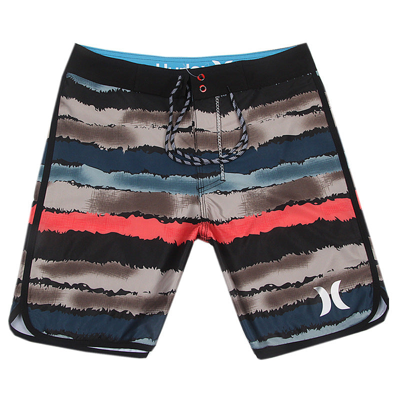 Beach Stretch Quick-drying Fitness Printing Beach Surfing Shorts