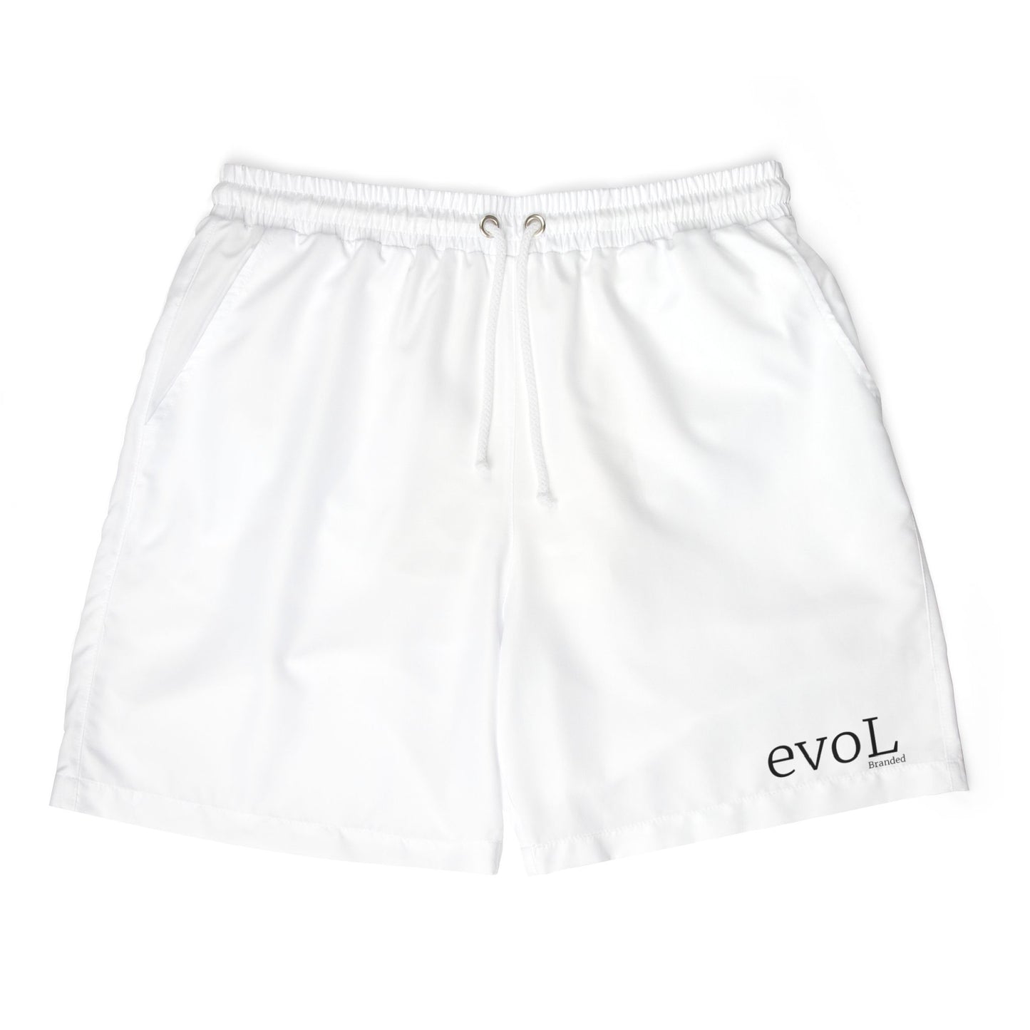 Classic Unisex Swim Shorts with evOL Design - Perfect for Summer Fun