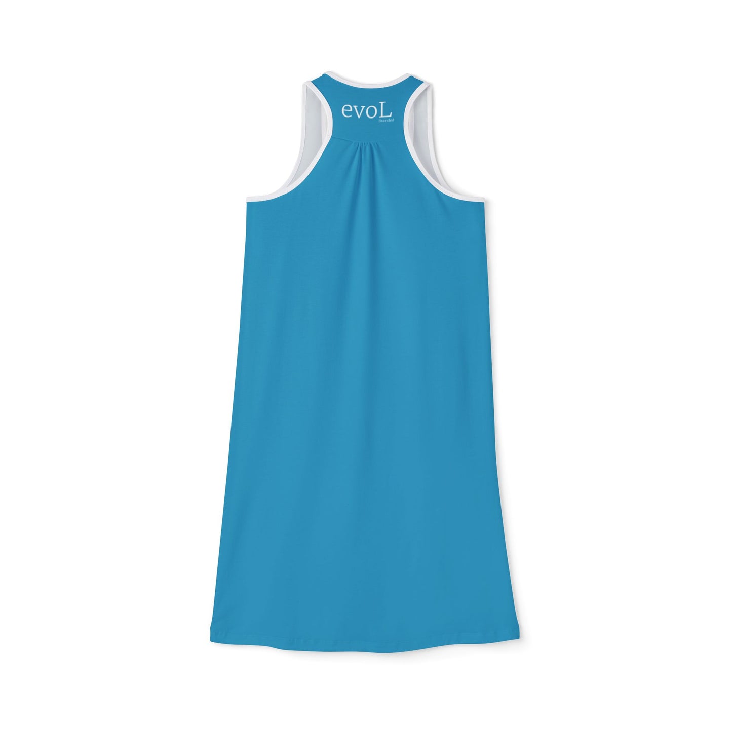 Casual Women's Racerback Dress - Ideal for Summer Outings & Relaxation