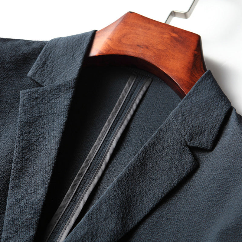 Men's Leisure Iron-free Thin Coat