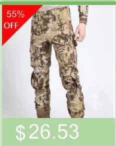 2019 Military Tactical Camping Hiking Pants Man Outdoor Sport Pants Lightweight Breathable Waterproof Quick Dry Trousers
