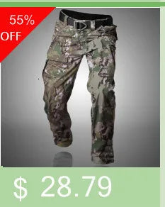 2019 Military Tactical Camping Hiking Pants Man Outdoor Sport Pants Lightweight Breathable Waterproof Quick Dry Trousers