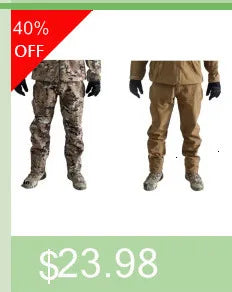 2019 Military Tactical Camping Hiking Pants Man Outdoor Sport Pants Lightweight Breathable Waterproof Quick Dry Trousers