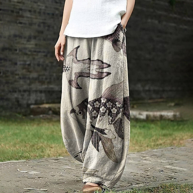 Women's Simple Fashion Loose Casual Pants