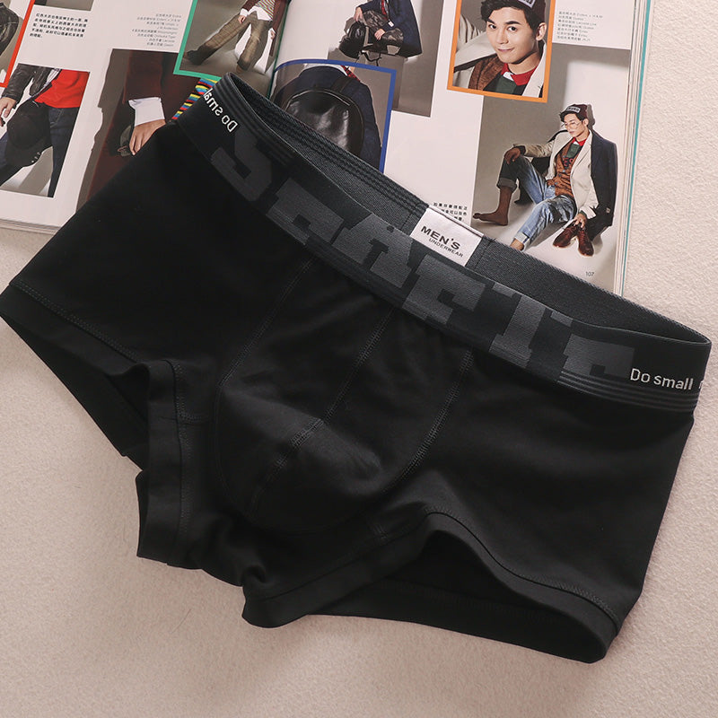 3 Pieces Minimalist Artistic Retro Low Waist Men's Underwear