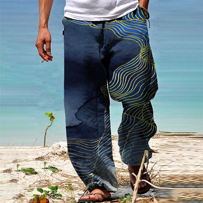 Men's Fashion Personalized Summer Beach Trousers