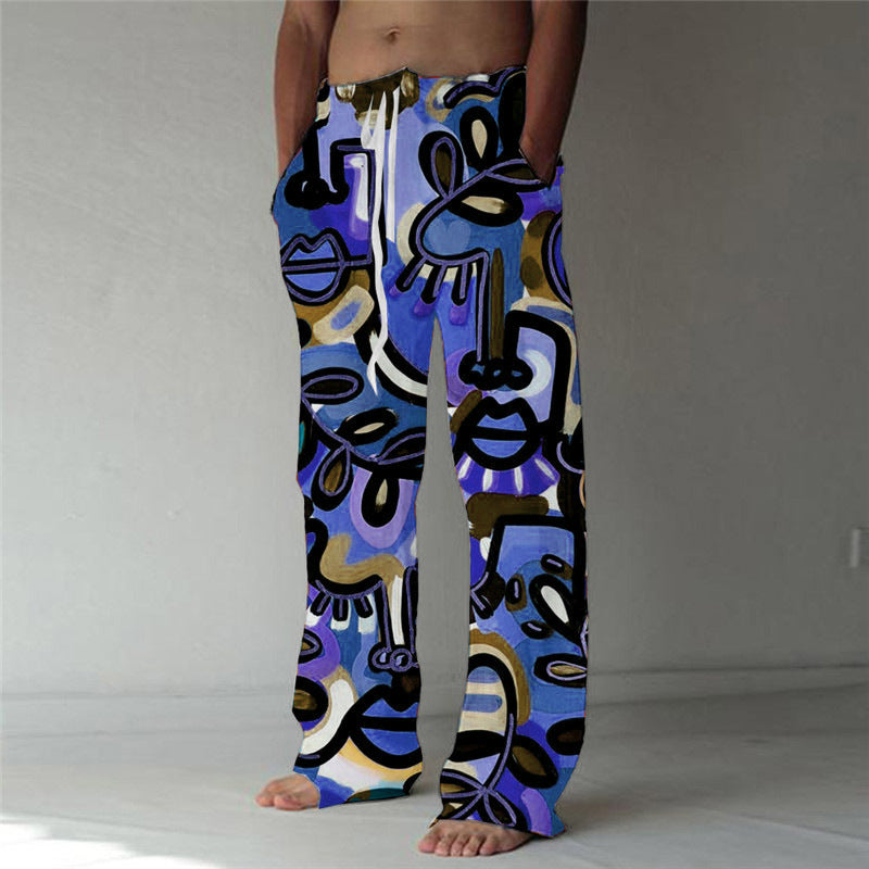 Men's Fashion Personalized Summer Beach Trousers
