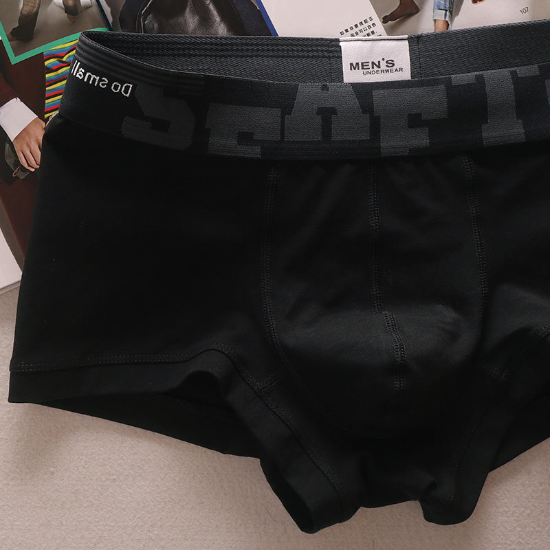 3 Pieces Minimalist Artistic Retro Low Waist Men's Underwear