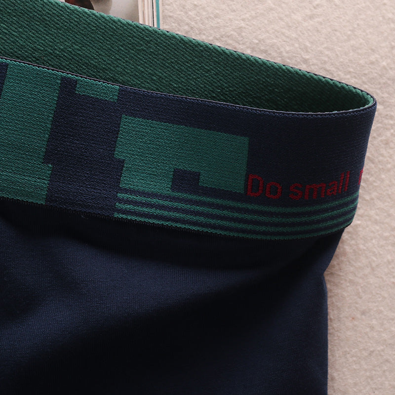 3 Pieces Minimalist Artistic Retro Low Waist Men's Underwear