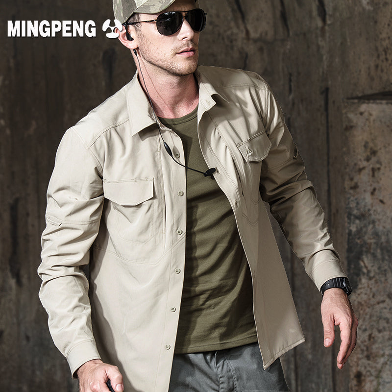 Consul Summer and Autumn Military Fans' Supplies Multi-Functional Shirt