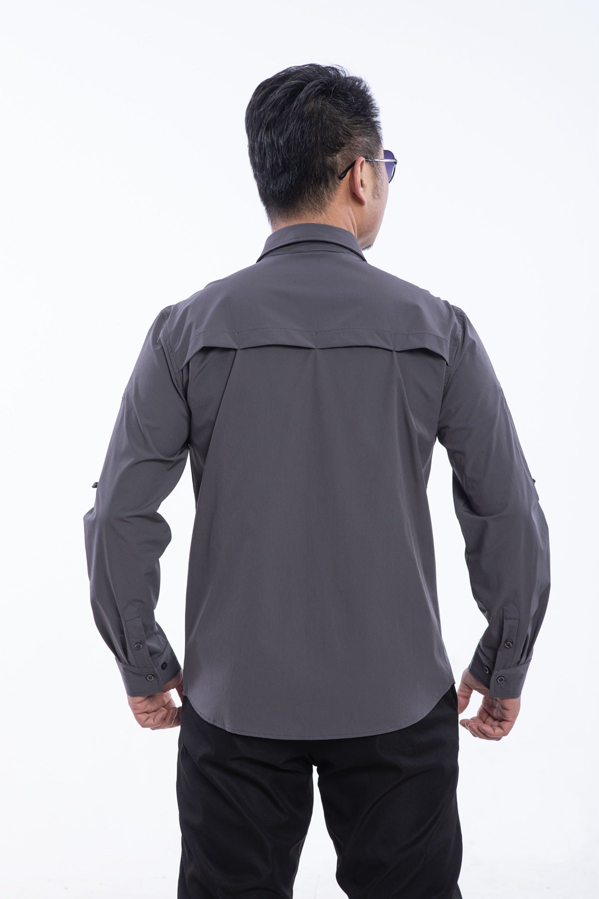 Outdoor Mountaineering Camping Tactical Men's Shirt Paving Eagle Warhawk Elastic Fabric Quick-Drying Stretch Shirt Military Fan Clothing